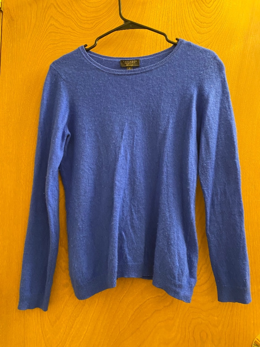 Charter club women’s luxury cashmere sweater medium blue